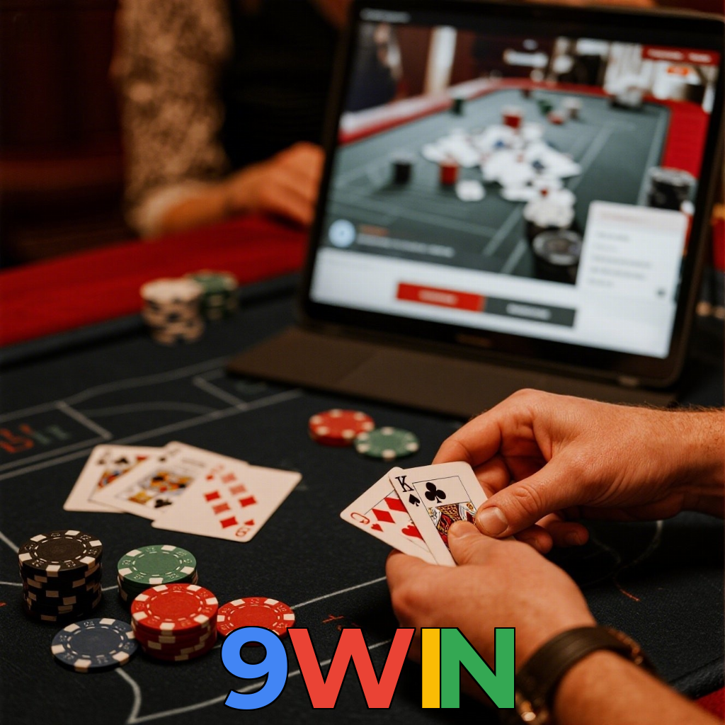 9WIN：Mostre suas habilidades e vença nas mesas de poker online!