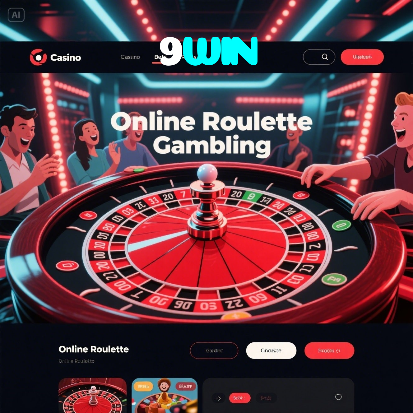 9WIN：Ganhe com poker, blackjack e apostas em futebol no cassino online!