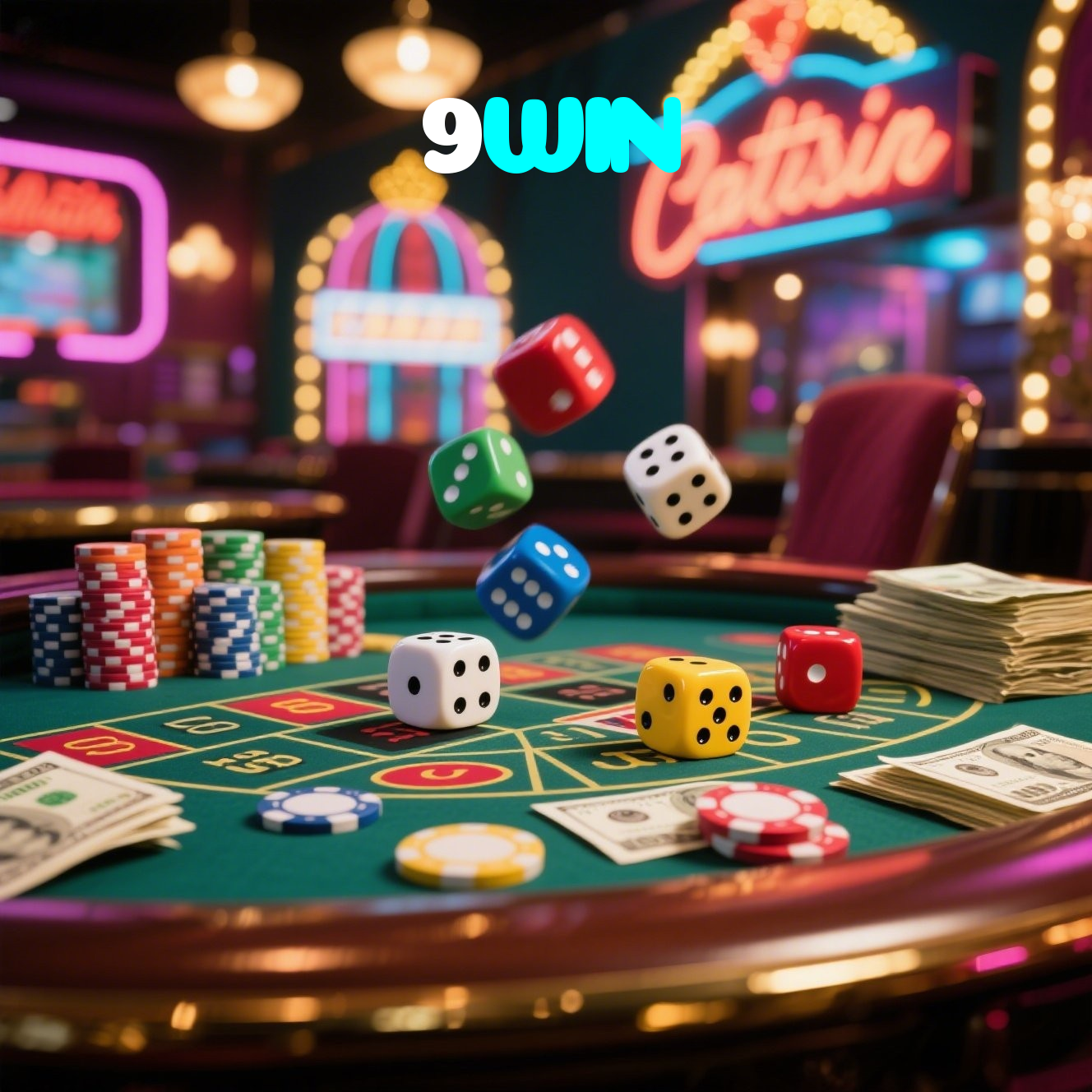 9WIN：Ganhe com poker, blackjack e apostas em futebol no cassino online!