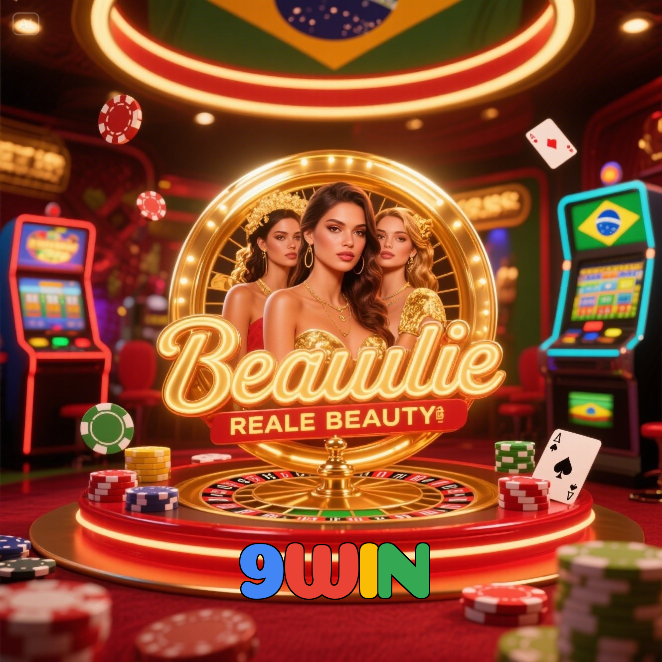 9WIN：Poker, roleta e apostas ao vivo no futebol online, tudo ao seu alcance!