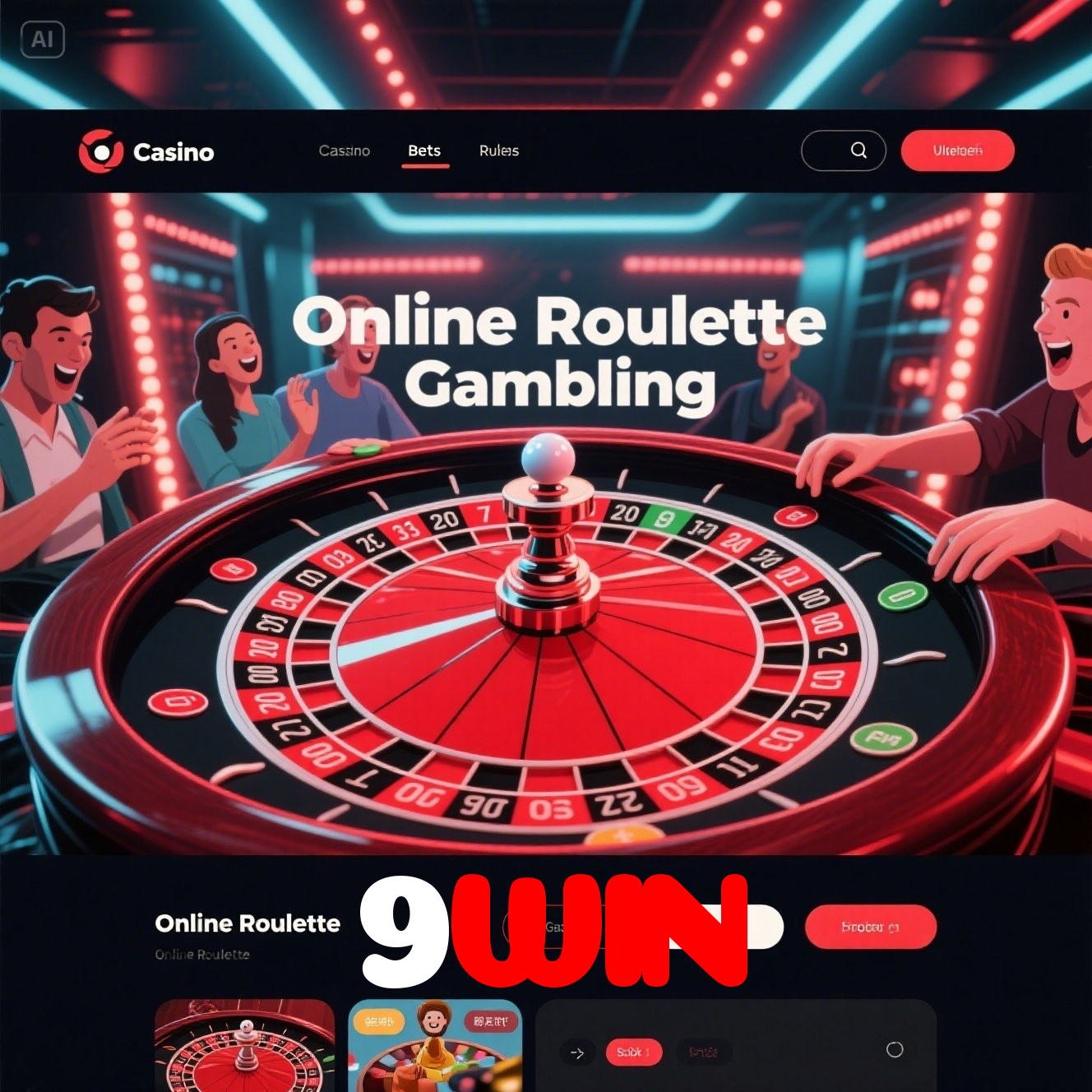 9WIN：Vença com a roleta e aposte no futebol ao vivo no melhor cassino online!
